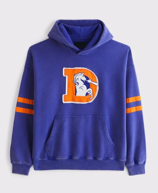 Abercrombie Broncos Popover Hoodie