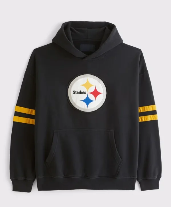 Abercrombie Steelers Popover Hoodie