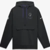 Baltimore Ravens Nike Sideline Black Anorak Half-Zip Hooded Jacket