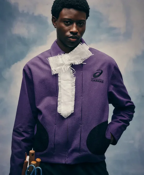 Carnan x ASICS Path II Purple Utility Work Jacket
