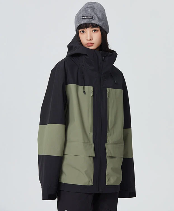 Get-Snowboard-Womens-Color-Block-Mountain-Black-Green-Jacket.webp