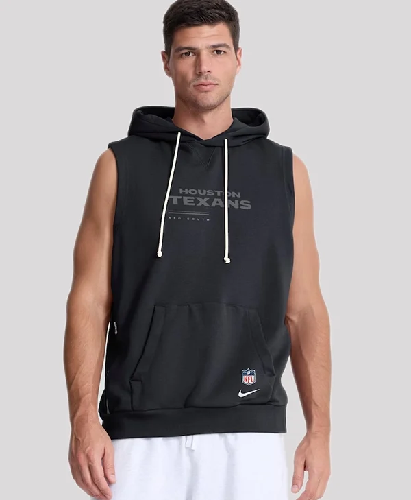 Houston Texans 2026 Sideline Sleeveless Hoodie
