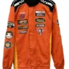 Kingdom Hearts Orange Moto Jacket