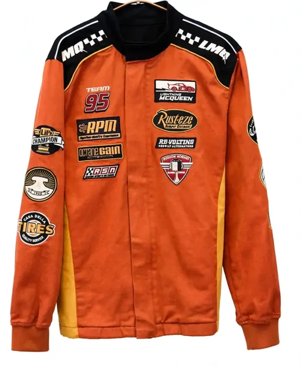 Kingdom Hearts Orange Moto Jacket