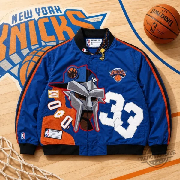 MF DOOM Knicks Bomber Jacket