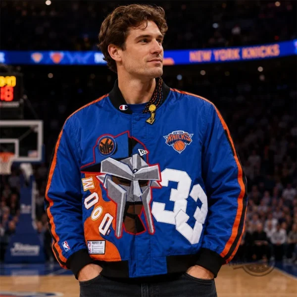 MF DOOM x New York Knicks Champions Bomber Jacket 2026