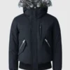 Mackage Dixon Down Bomber Jacket With Hooded Fur