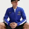 Men’s Chelsea Nike Strike 2026 Dri-FIT Blue Track Jacket
