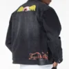 Men’s Washed Black Denim Jacket