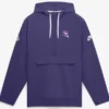 Minnesota Vikings Nike Sideline Purple Anorak Half-Zip Hooded Jacket