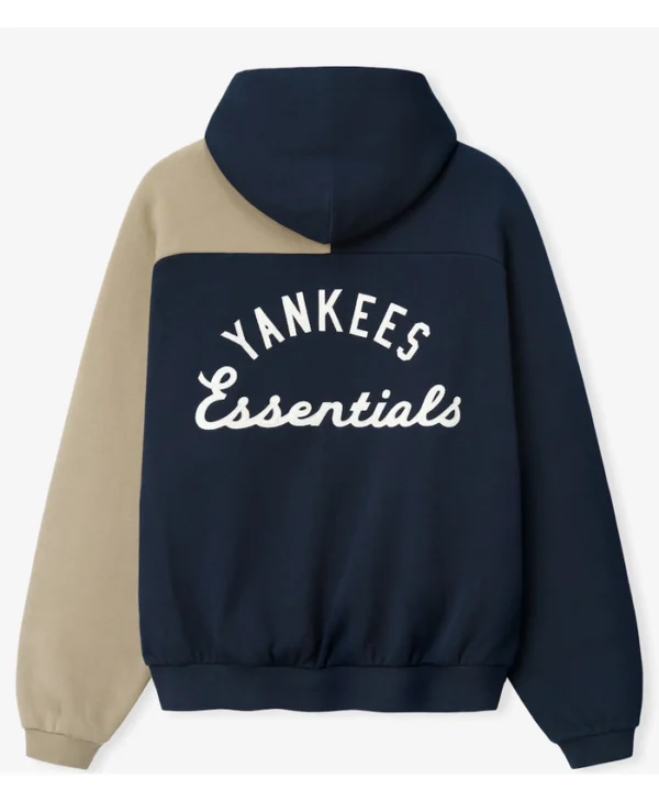 NY Yankees Fear of God x MLB Half-Zip Raglan Hoodie