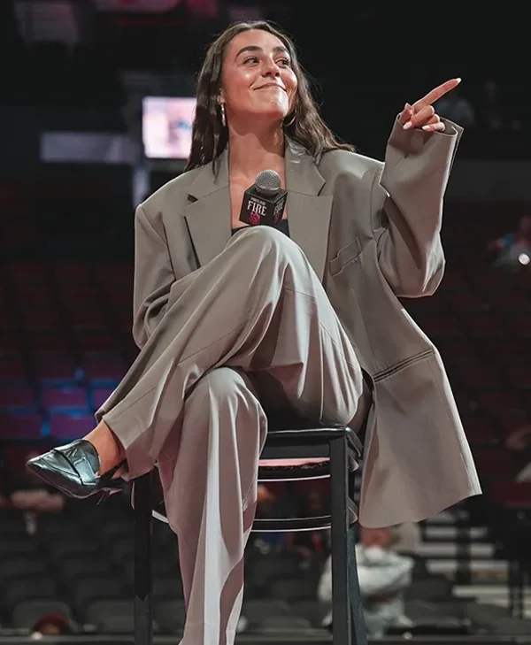 Nika Mühl WNBA Portland Fire Grey Suit