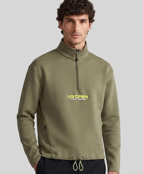 Polo Ralph Lauren US Open 2026 Quarter-Zip Logo Sweatshirt