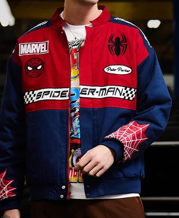 Protector-of-New-York-Spider-Man-Peter-Parker-racing-jacket.webp