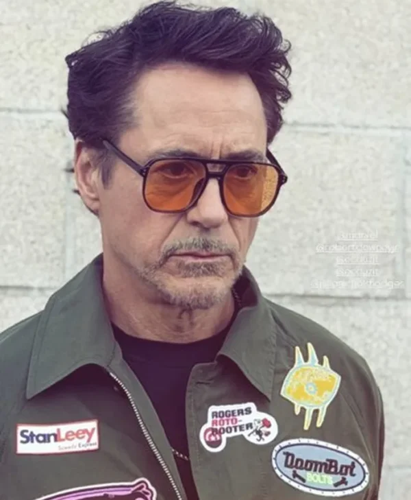 Robert Downey Jr Green Jacket
