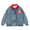 Sanrio Denim Bomber Jacket