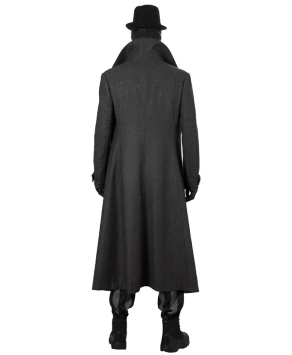 Spider Man Black Wool Coat