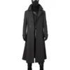 Spider Man Long Black Wool Trench Coat