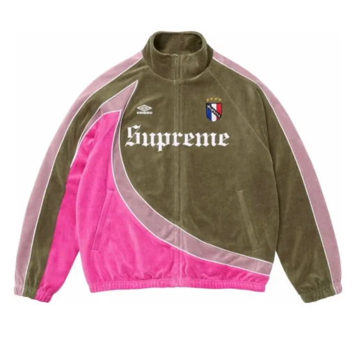 Supreme x Umbro Velour Track Jacket