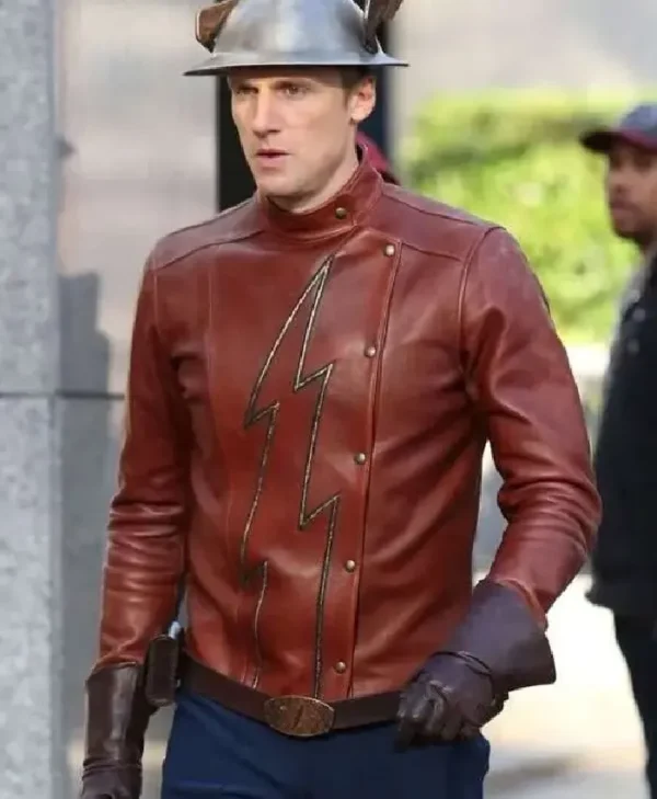 The-Flash-Teddy-Sears-Brown-Leather-Jacket.webp