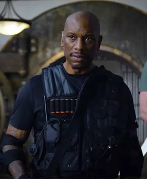 Tyrese Gibson Black Vest