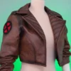 X-Men Brown Leather Jacket