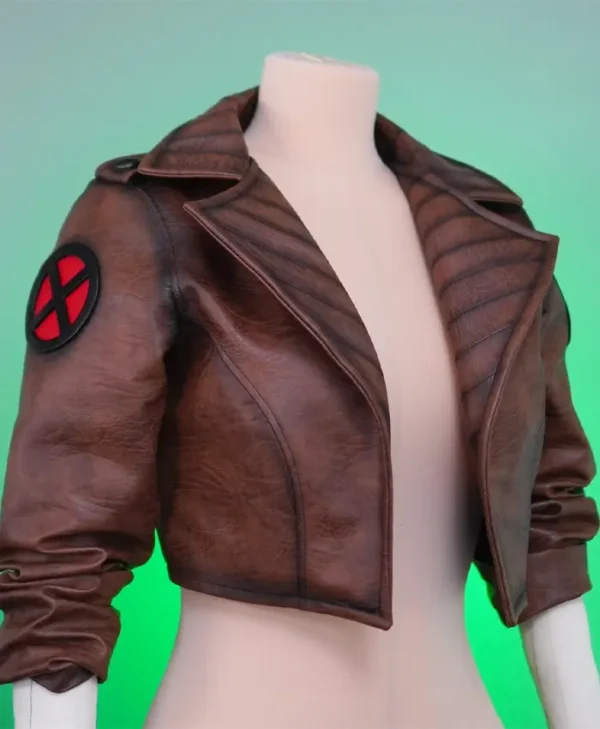X-Men Brown Leather Jacket