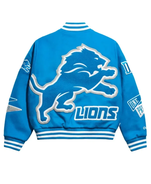 Chalk Line Detroit Lions Blue Jacket