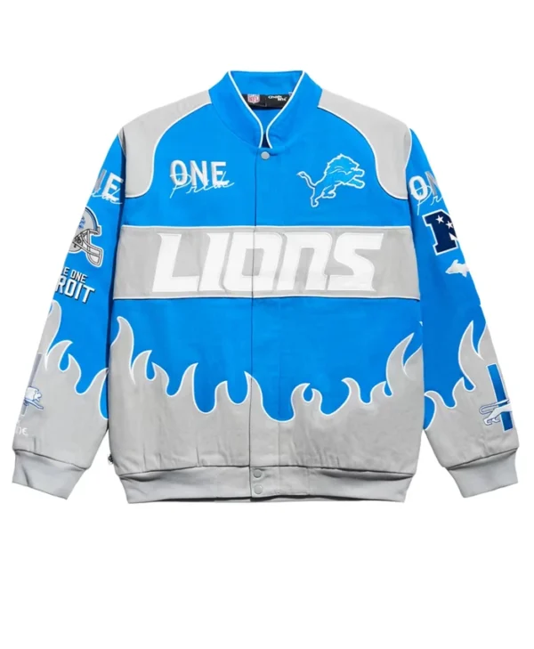 Detroit Lions Racing Jacket