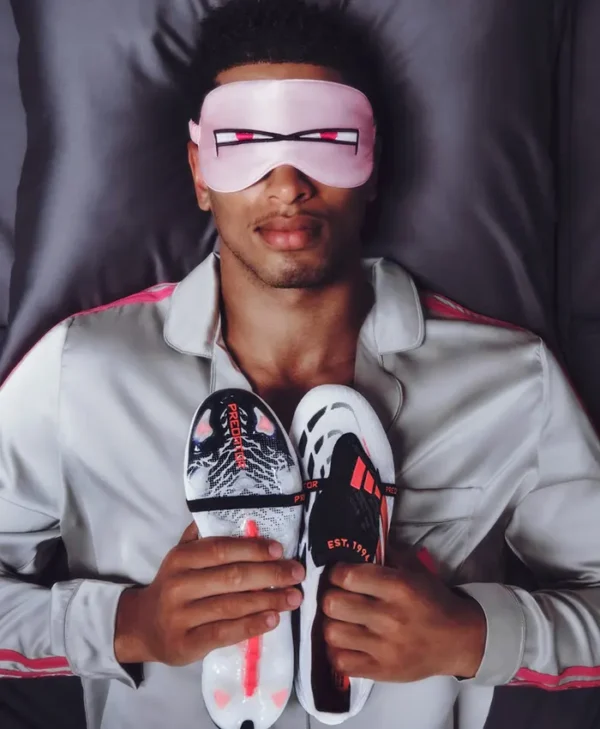 Jude-Bellingham-Predator-Adidas-Gray-Silk-Pajamas.webp