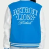 Wild Collective Detroit Lions Varsity Jacket