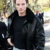 Graham Campbell Black Leather Zip Up Jacket