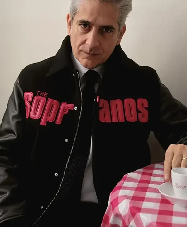 Men Sopranos Michael Imperioli Bomber Outerwear