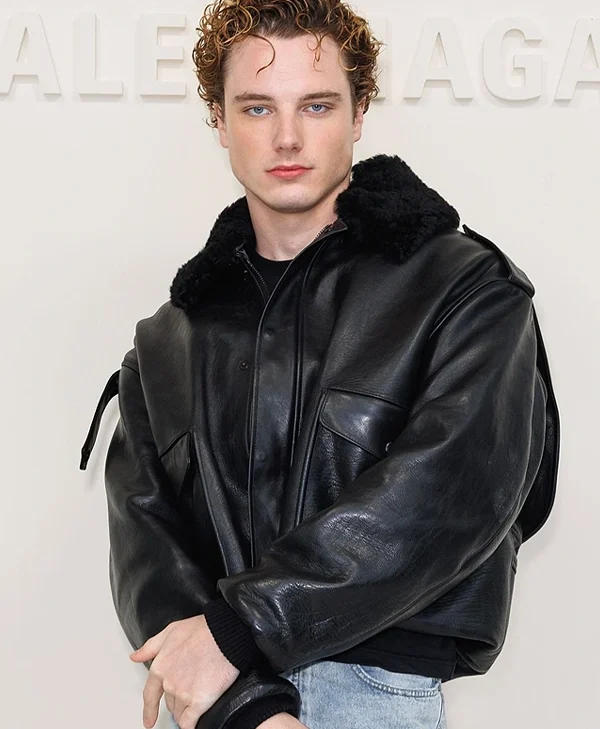 PFW Graham Campbell Black Leather Jacket